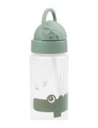 Straw Bottle Croco Home Meal Time Green D By Deer