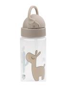 Straw Bottle Lalee Sand 350 Ml Home Meal Time Beige D By Deer