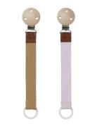 Pacifier Strap - Lilac - Caramel - 2 Pack Baby & Maternity Pacifiers &...