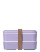 Lunchbox 2 Layer - Lilac - Pla Home Meal Time Lunch Boxes Blue Fabelab