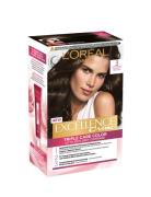 L'oréal Paris Excellence Color Cream Kit 3 Darkest Brown Beauty Women ...