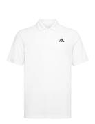 Club Polo Shirt Sport Polos Short-sleeved White Adidas Performance