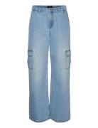 Vmnorth Mr Loose Str Cargo Jeans Vi3331 Bottoms Trousers Cargo Pants B...