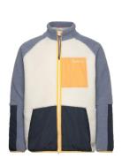 Teddy Polyester Zip Sweat - Grs/Veg Tops Sweatshirts & Hoodies Fleeces...