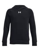 Ua Rival Fleece Hoodie Sport Sweatshirts & Hoodies Hoodies Black Under...
