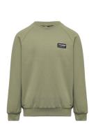 Hmlglen Sweatshirt Sport Sweatshirts & Hoodies Sweatshirts Green Humme...
