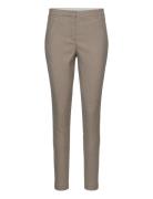 Angelie Pure 018 Sand Brown Mix Bottoms Trousers Slim Fit Trousers Gre...