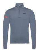 Adv Subz Ls 2 M Sport Sweatshirts & Hoodies Fleeces & Midlayers Blue C...
