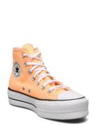 Chuck Taylor All Star Lift Sport Sneakers High-top Sneakers Orange Con...