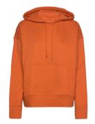 D1. Icon G Essential Hoodie Tops Sweatshirts & Hoodies Hoodies Orange ...