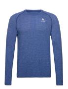 Odlo Essential Seamless T-Shirt Crew Neck L/S Sport T-Langærmet Skjort...