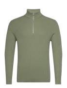 Onsphil Reg 12 Struc Half Zip Knit Noos Tops Knitwear Half Zip Jumpers...