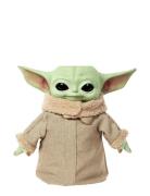 Star Wars Squeeze & Blink Grogu Feature Plush Toys Soft Toys Stuffed T...