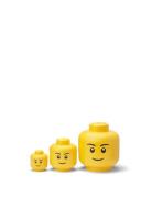 Lego Storage Head Collection - Boy Home Kids Decor Storage Storage Box...
