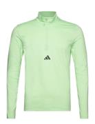Wo Quarter Zip Sport Sweatshirts & Hoodies Fleeces & Midlayers Green A...