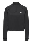 Tr-Es 1/4Zip Sport Sweatshirts & Hoodies Sweatshirts Black Adidas Perf...