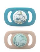 Pacifier Chilla Silic Moomin&Moomin On Hands 2-Pack +4 Month Baby & Ma...