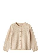 Knit Cardigan Maia Tops Knitwear Cardigans Cream Wheat