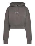 Sariah Hoodie Print Tops Sweatshirts & Hoodies Hoodies Grey Cannari Co...