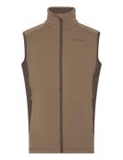 Lenzie Technostretch Vest Men Sport Vests Brown Chevalier