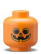 Lego Storage Head  - Pumpkin Home Kids Decor Storage Storage Boxes Ora...