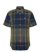 Barbour Douglas Rf S/S Designers Shirts Short-sleeved Green Barbour