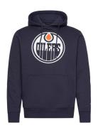 Edmonton Oilers Primary Logo Graphic Hoodie Tops Sweatshirts & Hoodies...