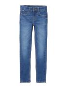Nkfpolly Skinny Jeans 1013-Te Ft Bottoms Jeans Skinny Jeans Blue Name ...