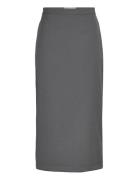 Suiting Midi Skirt Designers Knee-length & Midi Grey REMAIN Birger Chr...