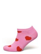 Hearts Low Sock Lingerie Socks Footies-ankle Socks Pink Happy Socks