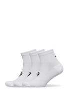 3Ppk Quarter Sport Socks Regular Socks White Asics