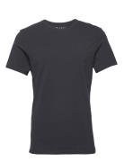 Crew-Neck T-Shirt Tops T-Kortærmet Skjorte Black Bread & Boxers