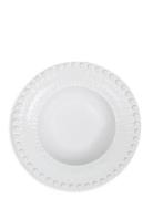 Daisy Soupbowl 21 Cm 2-Pack Home Tableware Plates Deep Plates White Po...