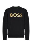 Salbo 1 Tops Sweatshirts & Hoodies Sweatshirts Black BOSS