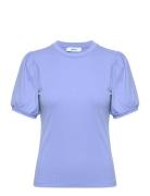 Johanna T-Shirt Tops T-shirts & Tops Short-sleeved Blue Minus