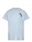 Lucca Tops T-Kortærmet Skjorte Blue TUMBLE 'N DRY