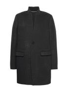 Manor Coat Uldfrakke Frakke Grey AllSaints
