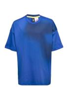 Arkd3 Allover Print T-Shirt Sport T-Kortærmet Skjorte Blue Adidas Spor...