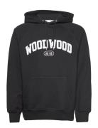 Fred Ivy Hoodie Designers Sweatshirts & Hoodies Hoodies Black Wood Woo...