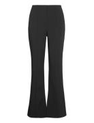 Elis Trousers Bottoms Trousers Flared Black HOLZWEILER