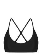 Simi Bikini Top Swimwear Bikinis Bikini Tops Bandeau Bikinitops Black ...