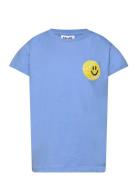 Ranva Tops T-Kortærmet Skjorte Blue Molo
