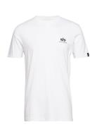 Basic T Small Logo Designers T-Kortærmet Skjorte White Alpha Industrie...