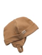 Beanie B Accessories Headwear Hats Baby Hats Brown MarMar Copenhagen