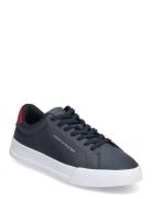 Th Court Leather Low-top Sneakers Blue Tommy Hilfiger