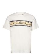 Mix & Match Floral Graphic T-Shirt Tops T-Kortærmet Skjorte White O'ne...
