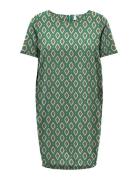 Carlux Life Ss Tunic Dress Tops Tunics Green ONLY Carmakoma