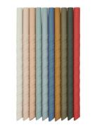 Timoti Straw 10-Pack Home Meal Time Multi/patterned Liewood