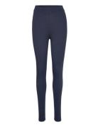 Elba Leggings Gots Bottoms Leggings Navy Basic Apparel