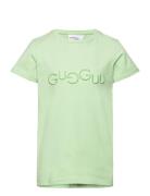 Logo T-Shirt Tops T-Kortærmet Skjorte Green Gugguu